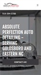 Mobile Screenshot of absoluteperfectionautodetailing.com